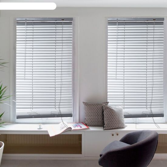 Горизонтальные жалюзи в зал