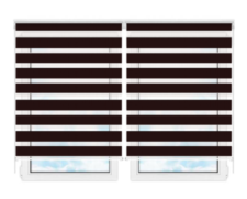 Рулонные шторы мини День Ночь Делия 117 цена. Купить в «Мастерская Жалюзи»