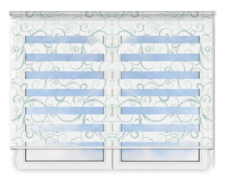 Стандартные рулонные шторы День Ночь Марино-950 цена. Купить в «Мастерская Жалюзи»