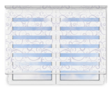 Стандартные рулонные шторы День Ночь Марино-952 цена. Купить в «Мастерская Жалюзи»