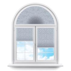 Плиссе арочные (шторы, жалюзи) сальва графикс