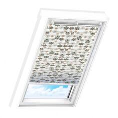 Плиссе мансардные (шторы, жалюзи) того флаур коричневый