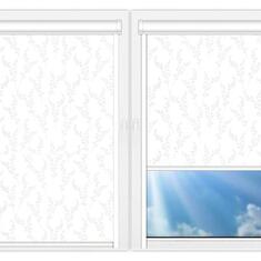 Кассетные рулонные шторы UNI Амальфи белый