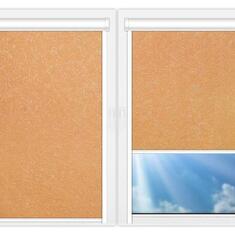 Рулонные шторы UNI Шелк-капучино